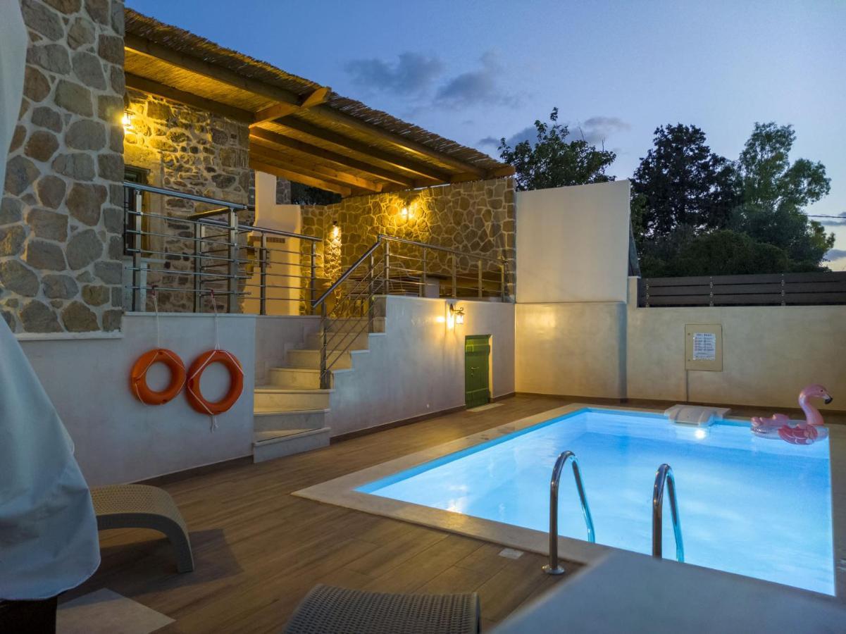 Aggel'S House - Stone House - Private Pool - Courtyard - Countryside Views Βίλα Kato Episkopi Εξωτερικό φωτογραφία