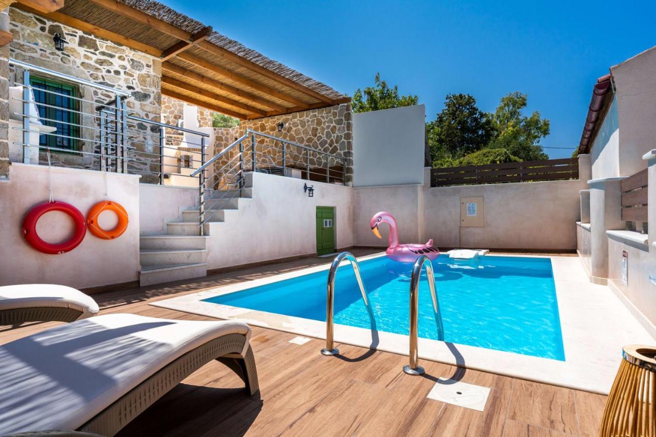 Aggel'S House - Stone House - Private Pool - Courtyard - Countryside Views Βίλα Kato Episkopi Εξωτερικό φωτογραφία